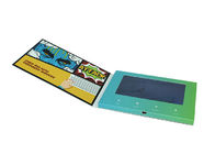 Un folleto video del LCD del control button, artículo video de la tarjeta de visita del LCD de 7 pulgadas