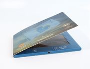folleto video con la memoria 2GB, tarjeta del LCD del regalo fastival de felicitación video del lcd de 10,1 pulgadas