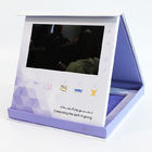 Impresión video de la tarjeta de felicitación del LCD de la pantalla de TFT CMYK con el Presidente incorporado