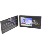 Pantalla LCD de encargo de la impresión del folleto video del LCD de la tarjeta de visita para hacer publicidad
