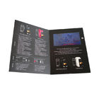 El folleto video del LCD de la laminación mate CONTRA el libro impreso hace su negocio más fácil