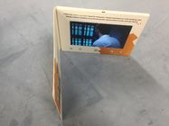 Folleto video del LCD de la caja video 7 sensor de la iluminación de la caja de madera de la memoria de la pantalla LCD HD 8GB de la pulgada