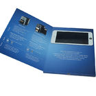 La muestra libre limitó 4,3 el folleto video CMYK de la impresión de la pulgada 1GB de la tarjeta video hábil de la invitación con la Li-batería 1000mah