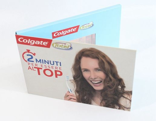 HD 1024 X 600 LED Video Brochure Flyer Folder Mailer Card For Wedding Invitation