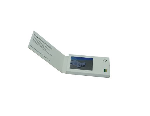 2.4 Inch Invitation Lcd Video Greeting Rechargeable Lithium Batteries Card Touch Screen