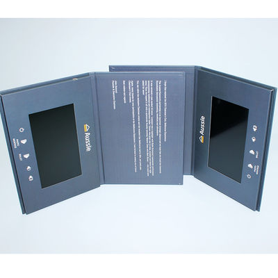 Folleto video de Digitaces de la pantalla del ODM TFT LCD del OEM para la invitación de la boda