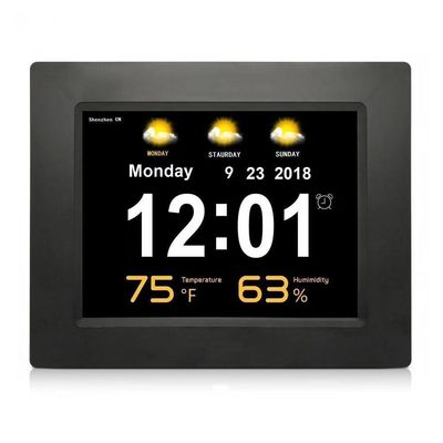 Reloj de 256MB Digitaces con la fecha y la temperatura con 8